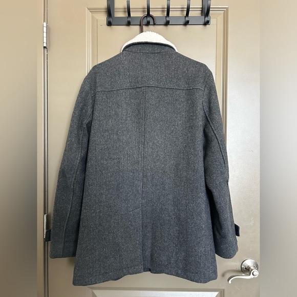 INC International Concepts Faux Fur Wool Coat - Picture 2 of 10